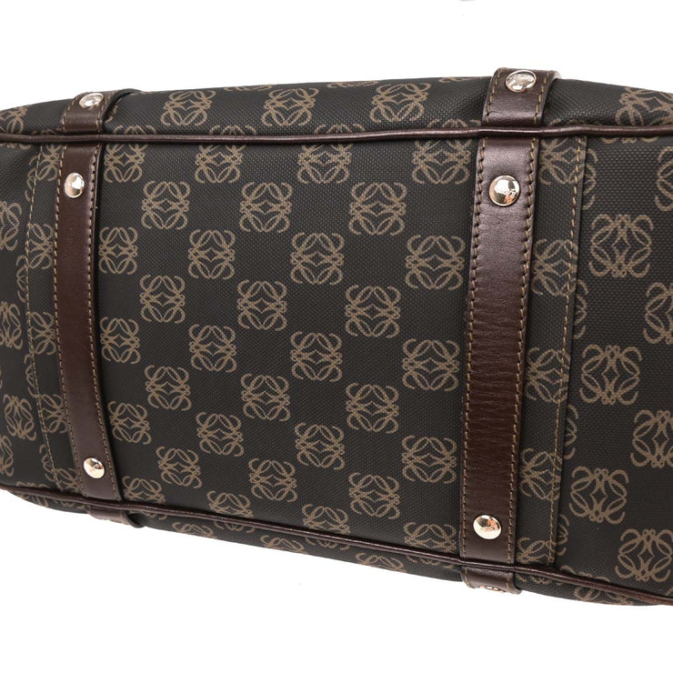 Loewe Brown PVC Anagram Handbag 290606 AQ00121
