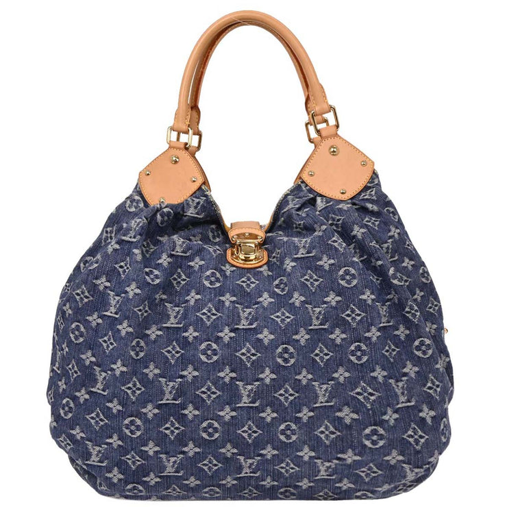 Louis Vuitton Monogram Denim XL Handbag M95515 FL3057 AQ00122