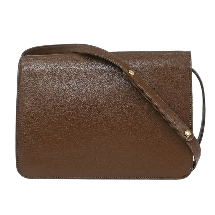 Yves Saint Laurent Brown Shoulder Bag AQ00129