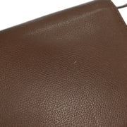 Yves Saint Laurent Brown Shoulder Bag AQ00129