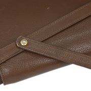 Yves Saint Laurent Brown Shoulder Bag AQ00129