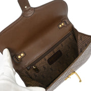 Yves Saint Laurent Brown Shoulder Bag AQ00129