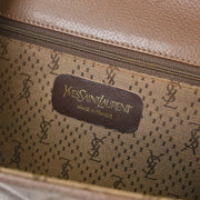 Yves Saint Laurent Brown Shoulder Bag AQ00129