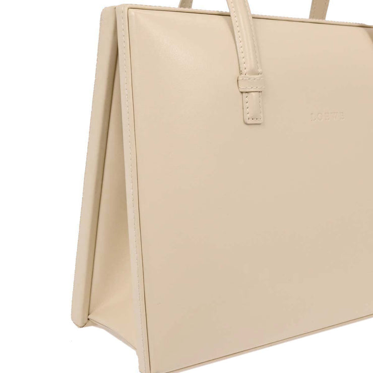Loewe Off-white Leather Handbag L11 AQ00130