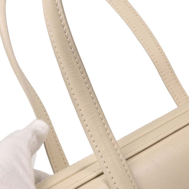 Loewe Off-white Leather Handbag L11 AQ00130