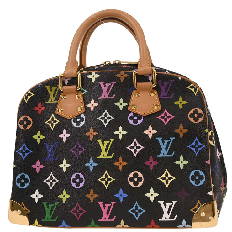 Louis Vuitton Black Monogram Multicolor Trouville M92662 SD0025 AQ00139