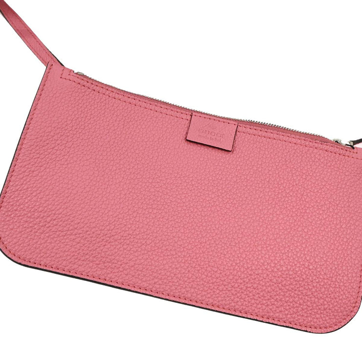 Gucci Pink Hobo Handbag 362968 525040 AQ00143