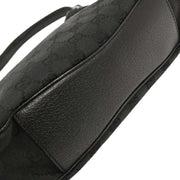 Gucci Black GG Canvas Handbag 113012 002122 AQ00158