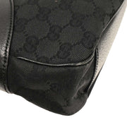 Gucci Black GG Canvas Handbag 113012 002122 AQ00158