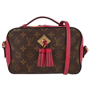 Louis Vuitton Pink Monogram Saintonge Shoulder Bag M43557 CA0118 AQ00159