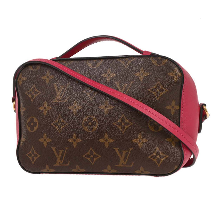 Louis Vuitton Pink Monogram Saintonge Shoulder Bag M43557 CA0118 AQ00159