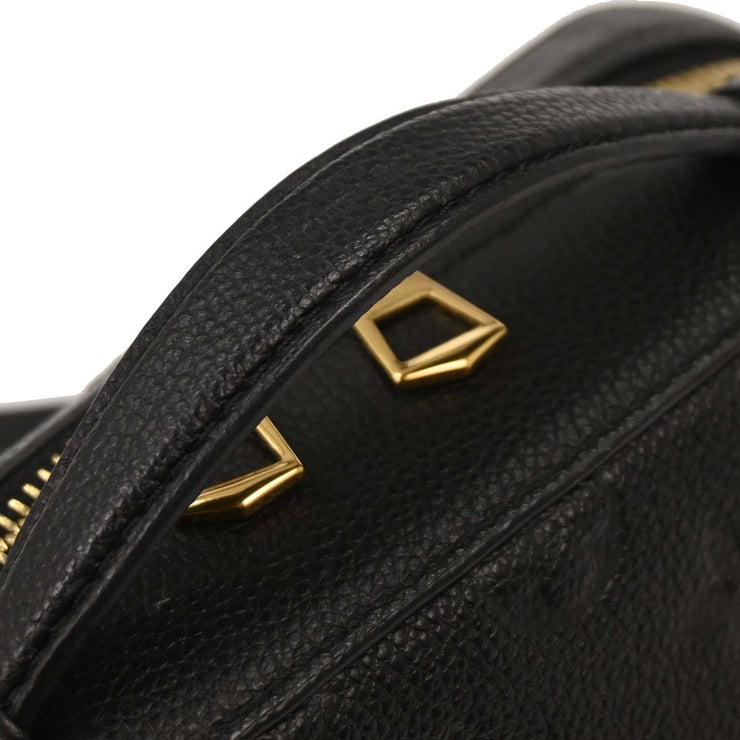 Louis Vuitton Black Monogram Empreinte Saintonge Crossbody M44593 CA4168 AQ00160