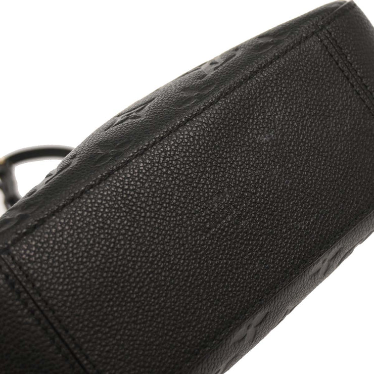 Louis Vuitton Black Monogram Empreinte Saintonge Crossbody M44593 CA4168 AQ00160