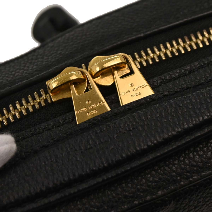 Louis Vuitton Black Monogram Empreinte Saintonge Crossbody M44593 CA4168 AQ00160