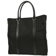 Prada Black Nylon Tote Handbag 65 AQ00162
