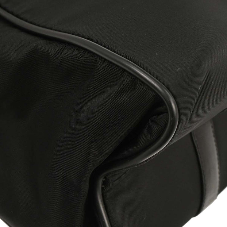 Prada Black Nylon Tote Handbag 65 AQ00162