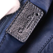 Christian Dior Navy Orange Flight Shoulder Bag MC1015 AQ00166