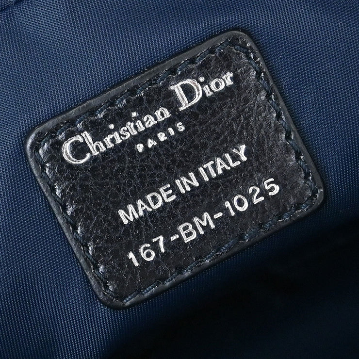 Christian Dior Navy Trotter Flight Handbag 167-BM-1025 AQ00167