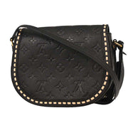 Louis Vuitton Black Monogram Empreinte Juno Shoulder Bag M43143 DU4126 AQ00172