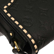 Louis Vuitton Black Monogram Empreinte Juno Shoulder Bag M43143 DU4126 AQ00172