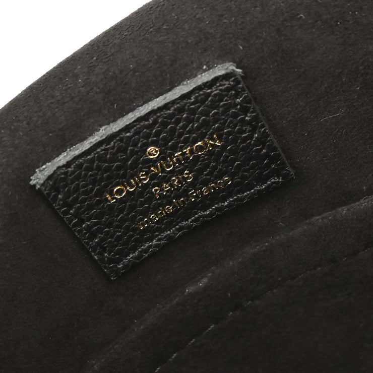 Louis Vuitton Black Monogram Empreinte Juno Shoulder Bag M43143 DU4126 AQ00172