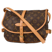 Louis Vuitton Monogram Saumur 30 Messenger Shoulder Bag M42256 AR1904 AQ00176