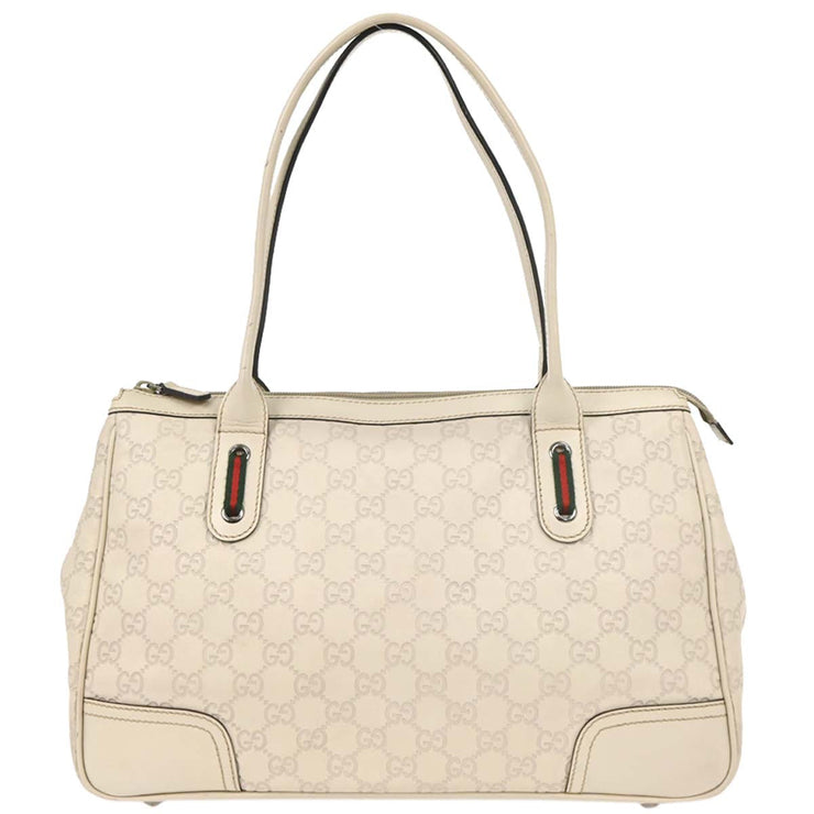 Gucci White Guccissima Handbag 293599 002123 AQ00180