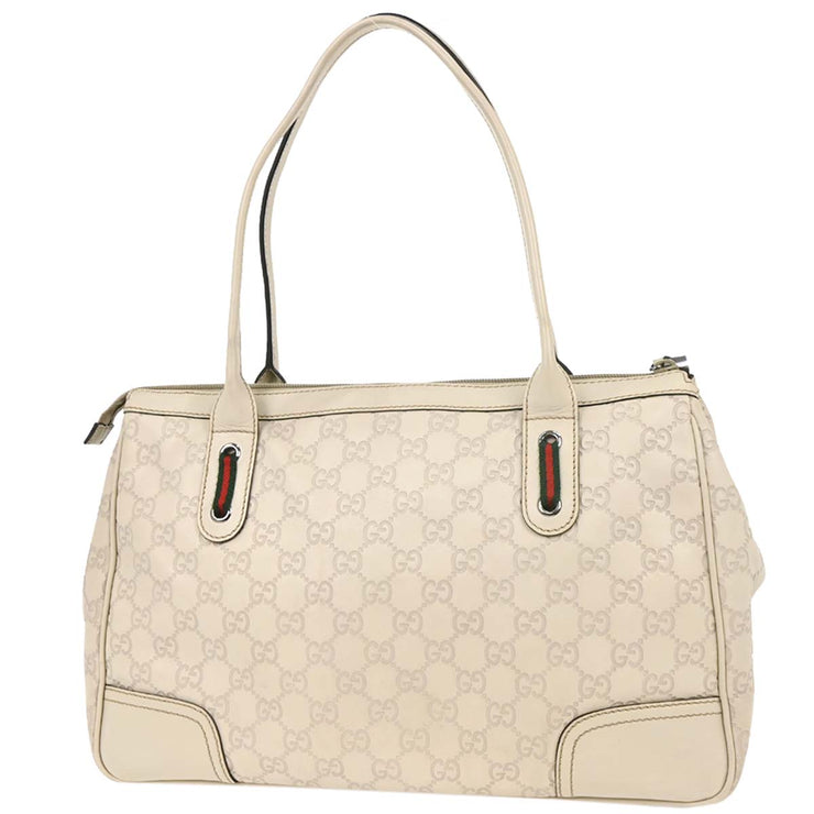 Gucci White Guccissima Handbag 293599 002123 AQ00180