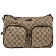 Gucci Beige PVC GG Shoulder Bag 246881 002123 AQ00181
