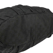 Gucci Black Canvas GG Tote Handbag 203626 204046 AQ00183