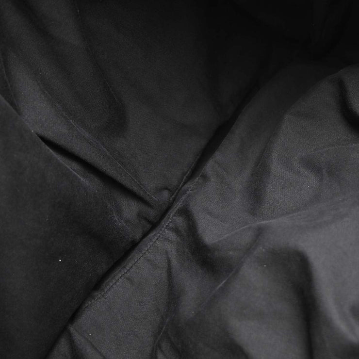 Gucci Black Canvas GG Tote Handbag 203626 204046 AQ00183