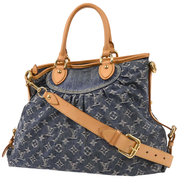 Louis Vuitton Monogram Denim Neo Cabby GM 2way Tote Bag M95350 TH2047 AQ00186