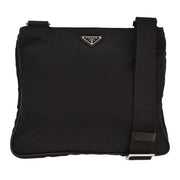 Prada Black Nylon Shoulder Bag 165 AQ00193