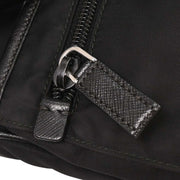 Prada Black Nylon Shoulder Bag 165 AQ00193