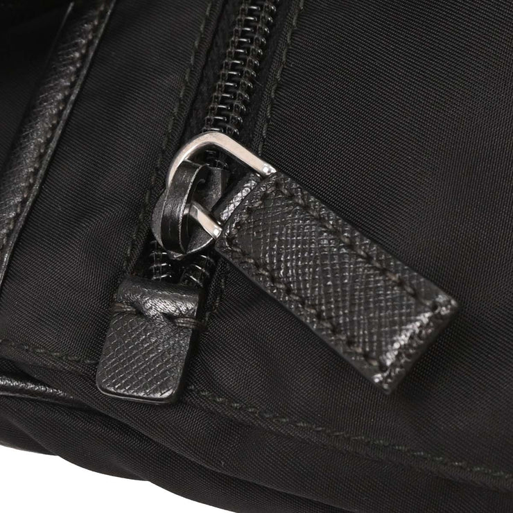 Prada Black Nylon Shoulder Bag 165 AQ00193