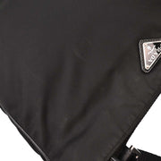 Prada Black Nylon Shoulder Bag 165 AQ00193