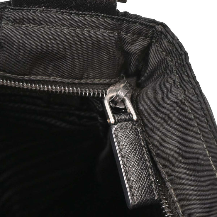 Prada Black Nylon Shoulder Bag 165 AQ00193