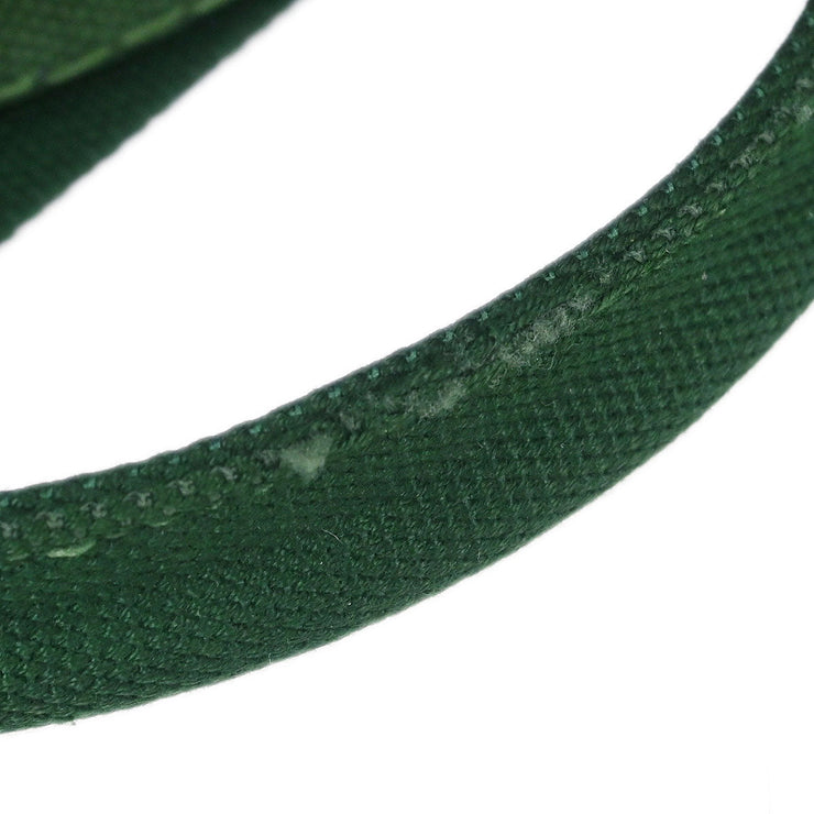 Prada Green Canvas Canapa Tote Handbag 158 AQ00194