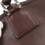 Loewe Brown Fusta 30 Leather Tote Handbag 060711 AQ00197