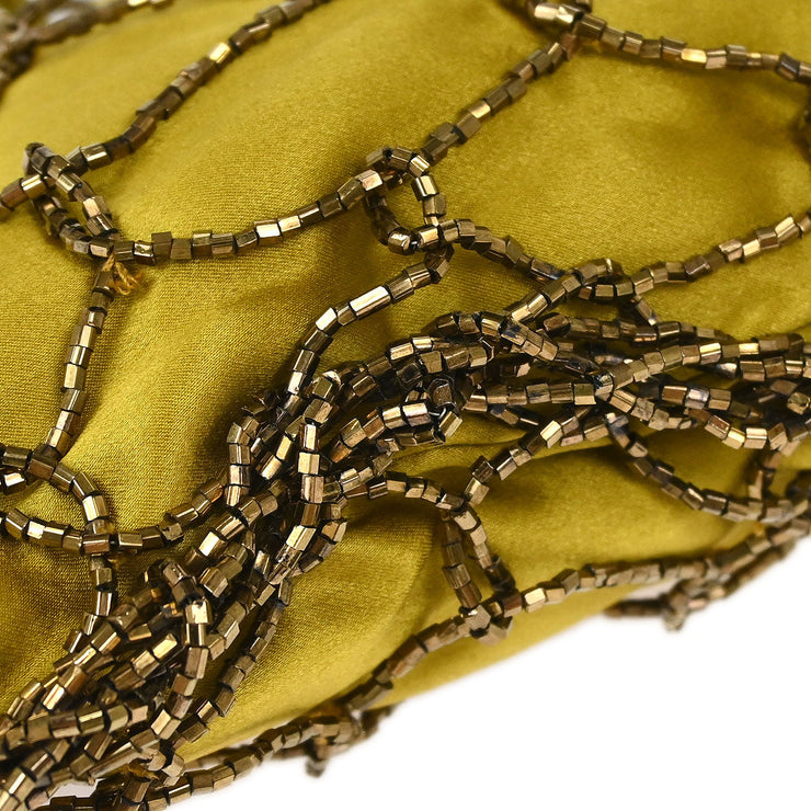 Bottega Veneta Yellow Satin Handbag 10828608434BZ 9G00056279G819 801990 AQ00199
