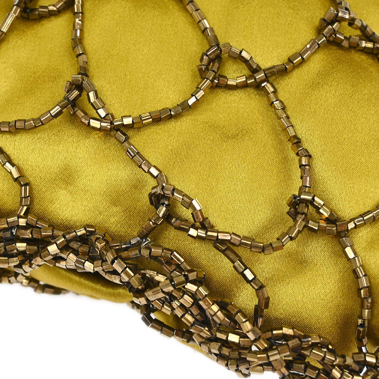 Bottega Veneta Yellow Satin Handbag 10828608434BZ 9G00056279G819 801990 AQ00199