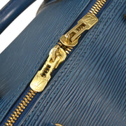 Louis Vuitton Blue Epi Keepall 50 Travel Handbag M42965 VI0974 AQ00203