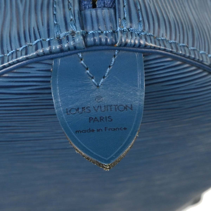Louis Vuitton Blue Epi Keepall 50 Travel Handbag M42965 VI0974 AQ00203
