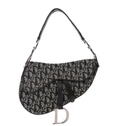Christian Dior Black Trotter Saddle Handbag RU1002 AQ00206