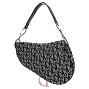 Christian Dior Black Trotter Saddle Handbag RU1002 AQ00206