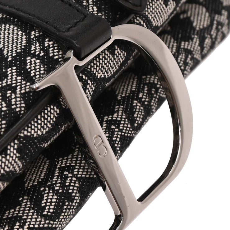 Christian Dior Black Trotter Saddle Handbag RU1002 AQ00206