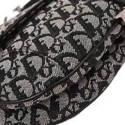 Christian Dior Black Trotter Saddle Handbag RU1002 AQ00206