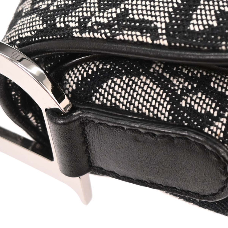 Christian Dior Black Trotter Saddle Handbag RU1002 AQ00206