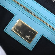 Fendi Black Zucchino Baguette Handbag 2370/8BR000/028 AQ00217