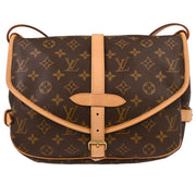 Louis Vuitton Monogram Saumur 30 Messenger Shoulder Bag M42256 MB1022 AQ00218